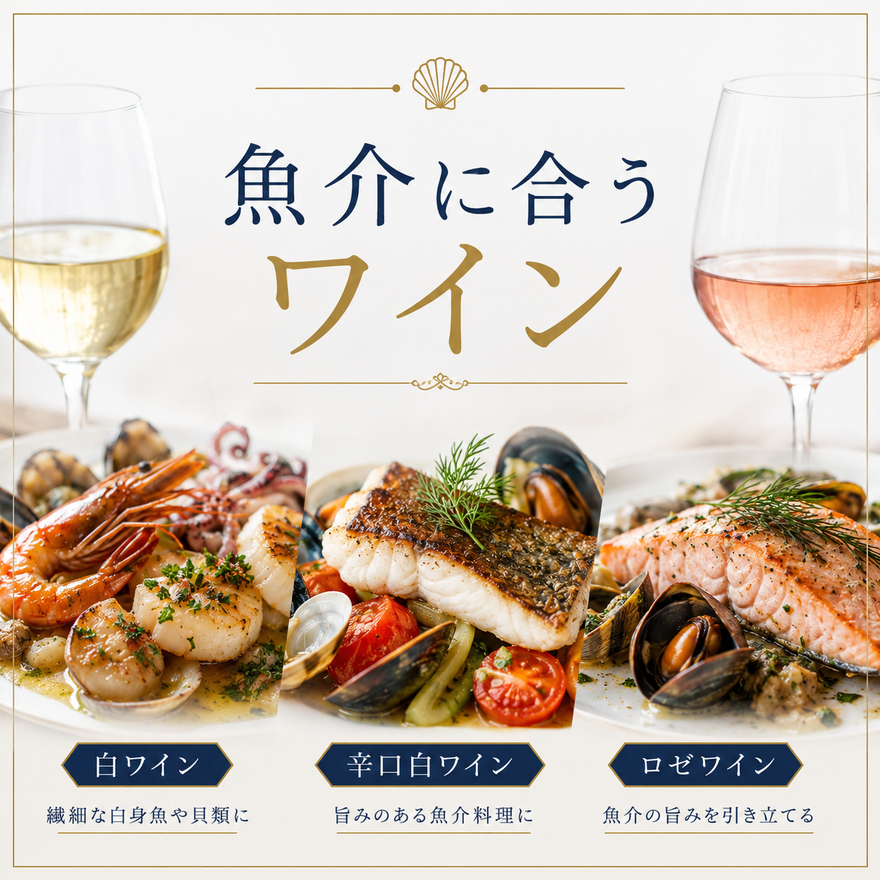 魚介に合うイタリアン