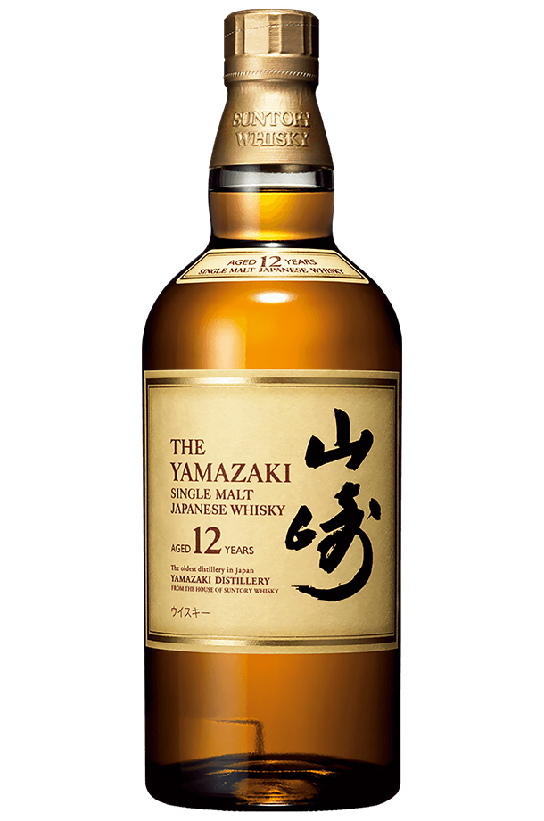 山崎 12年 シングルモルトウイスキー サントリー 43度 正規 箱なし 700ml